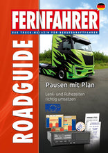 Lade das Bild in den Galerie-Viewer, FERNFAHRER Roadguide - Pausen mit Plan