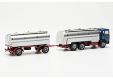 Lade das Bild in den Galerie-Viewer, MAN F8 Milchtank-Hängerzug (BASIC) - Herpa 1:87