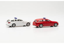 Lade das Bild in den Galerie-Viewer, Herpa MiniKit: Mercedes-Benz C-Klasse Kombi mit Warnbalken (2 Stück) - Herpa 1:87