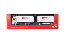 Lade das Bild in den Galerie-Viewer, MAN TGX GX Wechselkoffer-Hängerzug "Malteser/Bad Reichenhall" - Herpa 1:87