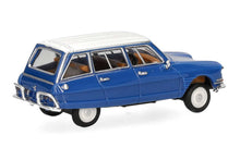 Lade das Bild in den Galerie-Viewer, Citroen AMI 6 Break, enzianblau/Dach weiß- Herpa 1:87