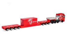 Lade das Bild in den Galerie-Viewer, MAN TGX GX Tieflade-Sattelzug mit 20 ft. Container "De Romein Group" (Niederlande/Veendam) - Herpa 1:87