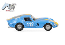 Lade das Bild in den Galerie-Viewer, Ferrari 250 GTO "112", blau - Herpa 1:87