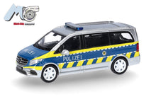 Lade das Bild in den Galerie-Viewer, MicroCity: Mercedes-Benz V-Klasse "Polizei" - Herpa 1:87