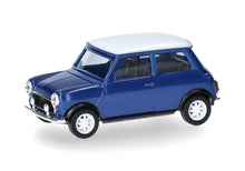 Lade das Bild in den Galerie-Viewer, Mini Cooper Rechtslenker, thaiti blau - Herpa 1:87