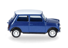 Lade das Bild in den Galerie-Viewer, Mini Cooper Rechtslenker, thaiti blau - Herpa 1:87
