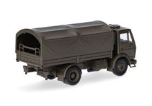 Lade das Bild in den Galerie-Viewer, Mercedes-Benz NG LKW 5t Pritschen-LKW mit Rundplane 2achs "Bundeswehr" - Herpa 1:87
