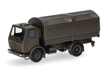 Lade das Bild in den Galerie-Viewer, Mercedes-Benz NG LKW 5t Pritschen-LKW mit Rundplane 2achs "Bundeswehr" - Herpa 1:87