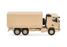 Lade das Bild in den Galerie-Viewer, Mercedes-Benz Arocs 6x6 Pritsche/Plane, sandbeige undekoriert - Herpa 1:87
