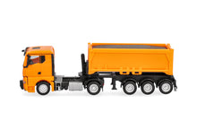 Lade das Bild in den Galerie-Viewer, MAN TGX GN Abraummulden-Sattelzug mit Ladegut, kommunalorange - Herpa 1:87