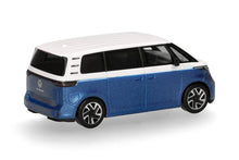 Lade das Bild in den Galerie-Viewer, Volkswagen (VW) ID. Buzz People zweifarbig, candy white, blue metallic - Herpa 1:87