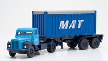 Lade das Bild in den Galerie-Viewer, Scania Containersattelzug 20' M.A.T. Schweden Hauber - Wiking 1:87