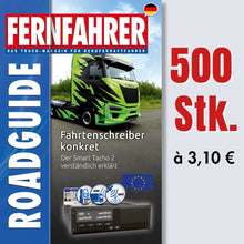 Lade das Bild in den Galerie-Viewer, FERNFAHRER Roadguide - Fahrtenschreiber konkret