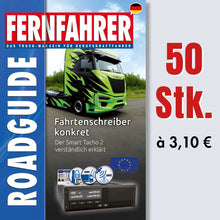 Lade das Bild in den Galerie-Viewer, FERNFAHRER Roadguide - Fahrtenschreiber konkret