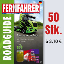 Lade das Bild in den Galerie-Viewer, FERNFAHRER Roadguide - Sparsam on Tour