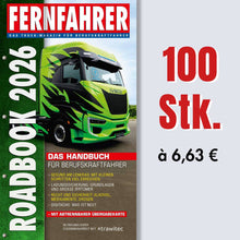 Lade das Bild in den Galerie-Viewer, FERNFAHRER-Roadbook 2026 - Das Handbuch für Berufskraftfahrer