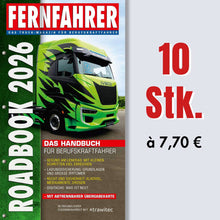 Lade das Bild in den Galerie-Viewer, FERNFAHRER-Roadbook 2026 - Das Handbuch für Berufskraftfahrer