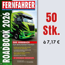 Lade das Bild in den Galerie-Viewer, FERNFAHRER-Roadbook 2026 - Das Handbuch für Berufskraftfahrer