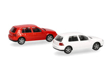 Lade das Bild in den Galerie-Viewer, Herpa MiniKit: Volkswagen (VW) Golf IV 4-türig (2 Stück) - Herpa 1:87