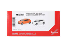 Lade das Bild in den Galerie-Viewer, Herpa MiniKit: Seat Leon, naranja/candyweiß (2 Stück) - Herpa 1:87