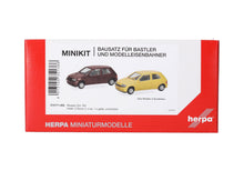 Lade das Bild in den Galerie-Viewer, Herpa MiniKit: Renault Clio 16V, Jaune/Rouge Etrusque (2 Stück) - Herpa 1:87