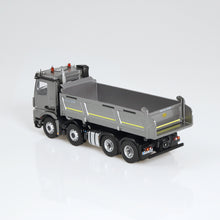 Lade das Bild in den Galerie-Viewer, Mercedes Benz Arocs 8x4 Meiller Kipper graumetallic - NZG 1:50