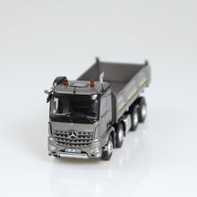 Lade das Bild in den Galerie-Viewer, Mercedes Benz Arocs 8x4 Meiller Kipper graumetallic - NZG 1:50