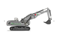 Lade das Bild in den Galerie-Viewer, LIEBHERR R 940 Abbruchbagger mit Abbruchausrüstung, Löffelausrüstung und Ablagesystem - Conrad 1:50
