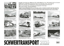 Lade das Bild in den Galerie-Viewer, Schwertransport Kalender 2026
