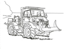 Lade das Bild in den Galerie-Viewer, UNIMOG + MB-trac Malbuch
