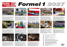 Lade das Bild in den Galerie-Viewer, Formel 1 Kalender 2027
