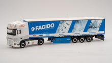 Lade das Bild in den Galerie-Viewer, DAF XF 105 (2017) SSC Gardinenplanen-Sattelzug „FACIDO/Justen“ Rheinland-Pfalz - HERPA 1:87
