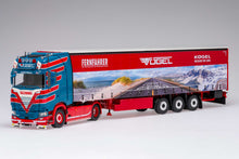 Lade das Bild in den Galerie-Viewer, Scania CS 20 HD Gardinenplanensattelzug - FERNFAHRER Partnertruck Sped. Vögel - TEKNO 1:50
