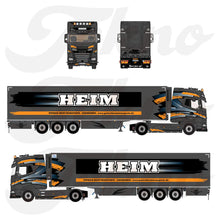 Lade das Bild in den Galerie-Viewer, DAF XG+ mit Kühlauflieger, Patrick Heim Transporte - Tekno 1:50
