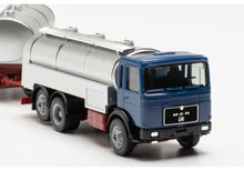 Lade das Bild in den Galerie-Viewer, MAN F8 Milchtank-Hängerzug (BASIC) - Herpa 1:87
