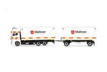 Lade das Bild in den Galerie-Viewer, MAN TGX GX Wechselkoffer-Hängerzug "Malteser/Bad Reichenhall" - Herpa 1:87
