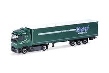 Lade das Bild in den Galerie-Viewer, Mercedes-Benz Actros Procabin Streamspace curtain canvas semitrailer truck "Oppel Ansbach" - Herpa 1:87
