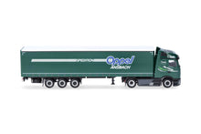 Lade das Bild in den Galerie-Viewer, Mercedes-Benz Actros Procabin Streamspace curtain canvas semitrailer truck "Oppel Ansbach" - Herpa 1:87
