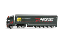 Lade das Bild in den Galerie-Viewer, Volvo FH GL 2020 Volumenplanen-Sattelzug "Petschl" - Herpa 1:87
