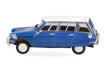 Lade das Bild in den Galerie-Viewer, Citroen AMI 6 Break, enzianblau/Dach weiß- Herpa 1:87
