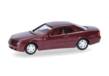 Lade das Bild in den Galerie-Viewer, Mercedes-Benz CL Coupé, titanitrot metallic - Herpa 1:87
