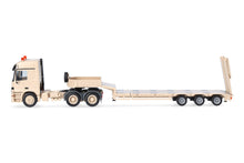 Lade das Bild in den Galerie-Viewer, Mercedes-Benz Actros L (96) MP1 Tieflade-Sattelzug "Belgische Armee", sandbeige (Belgien) - Herpa 1:87
