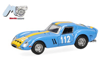 Lade das Bild in den Galerie-Viewer, Ferrari 250 GTO "112", blau - Herpa 1:87
