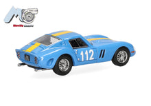 Lade das Bild in den Galerie-Viewer, Ferrari 250 GTO "112", blau - Herpa 1:87
