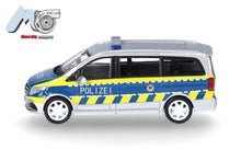Lade das Bild in den Galerie-Viewer, MicroCity: Mercedes-Benz V-Klasse "Polizei" - Herpa 1:87
