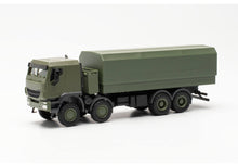 Lade das Bild in den Galerie-Viewer, Iveco Trakker 8x8 geschützt Pritschen-LKW, undekoriert - Herpa 1:87

