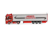 Lade das Bild in den Galerie-Viewer, MAN TGX GX Gardinenplanen-Sattelzug "Hebeis Transporte" - Herpa 1:87
