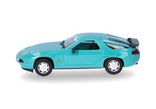 Lade das Bild in den Galerie-Viewer, Porsche 928 S4, türkis - Herpa 1:87
