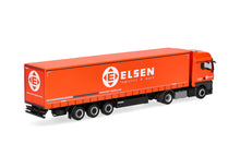 Lade das Bild in den Galerie-Viewer, MAN TGX GX Gardinenplanen-Sattelzug "ELSEN" - Herpa 1:87

