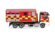 Lade das Bild in den Galerie-Viewer, Mercedes-Benz Arocs M Wechsellader-LKW 3achs "Pompiers Cellule Rehab" (B) - Herpa 1:87
